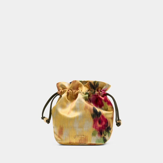 Sac À Main Pouch - Ganni - Synthétique - Multi