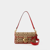 Sac Porté Épaule Soft Tabby 26 Signature - Coach - Toile - Marron