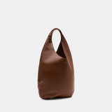 Cabas Le Neige - A.P.C. - Cuir - Marron