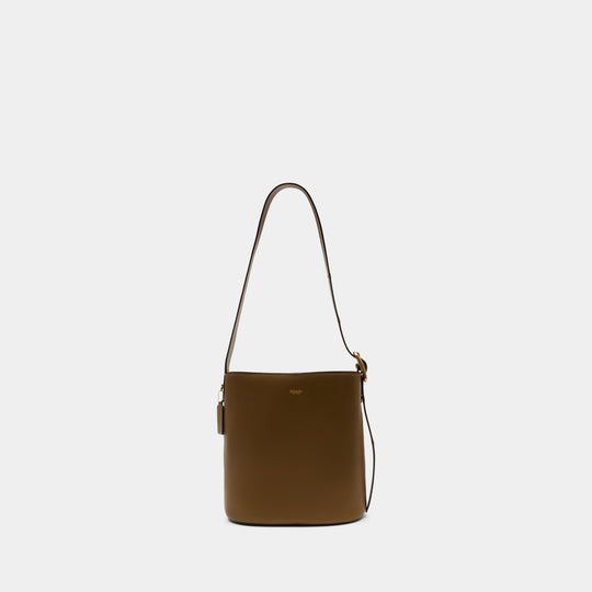 Sac Porté Épaule Bleecker - Coach - Cuir - Kaki