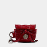Sac À Main Multipocket Crinkled Patent - Acne Studios - Cuir - Rouge