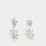 Boucles D'oreilles Tiered - SELF PORTRAIT - Métal - Argenté