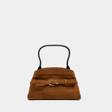 Cabas The Satchel - Marc Jacobs - Cuir - Marron