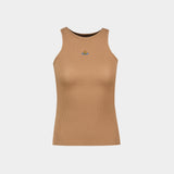 Tank top 90s - Vivienne Westwood - Viscose - Marron