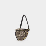 Sac À Bandoulière Skano - Isabel Marant - Cuir - Noir