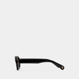 Lunettes De Soleil 75017 - AMI Paris - Acétate - Noir