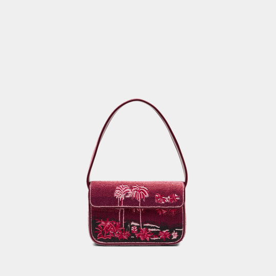 Sac Porté Épaule Tommy - Staud - Perles - Rose