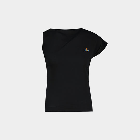 T-Shirt Hebo - Vivienne Westwood - Coton - Noir