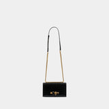 Sac À Bandoulière Jewelled Satchel - Alexander McQueen - Cuir - Noir