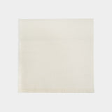 Écharpe Large Square 140x140 - Kenzo - Soie - Blanc