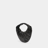 Sac Mini Fortune Croissant Bi Galva - Lemaire - Cuir - Marron Foncé