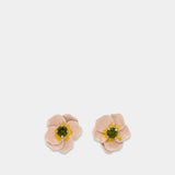 Boucles D'oreilles Blooming Poppy - Simone Rocha - Métal - Multi