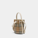 Cabas Ll Mini Drawstring Dfc - Burberry - Synthétique - Multi