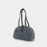 Sac Porté Épaule 1DR Dome Soft - DIESEL - Coton - Bleu