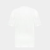 T Shirt Theater Crest - Versace - Coton - Blanc