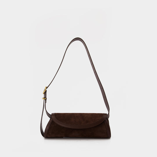 Sac Porté Épaule Cannolo Small - Jil Sander - Cuir - Marron