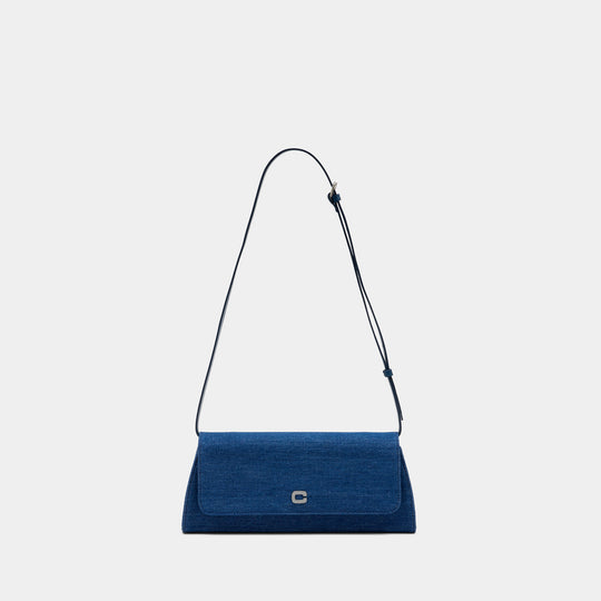 Sac À Bandoulière Madeleine - Carel - Coton - Bleu