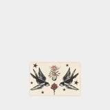 Porte-Carte Zv Pass Tattoo - Zadig & Voltaire - Cuir - Ivoire