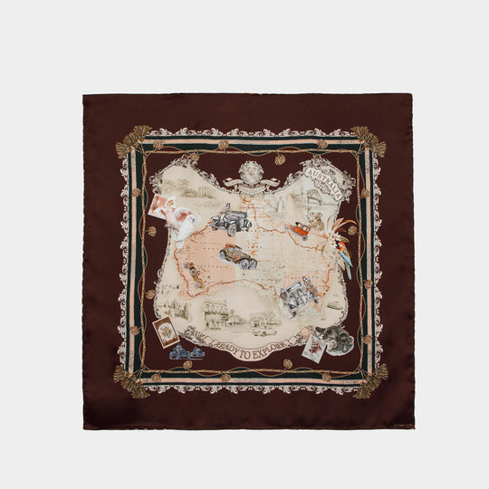 Écharpe Printed Square 70 - Zimmermann - Soie - Multi