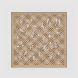 Écharpe 90x90 - Burberry - Soie - Beige