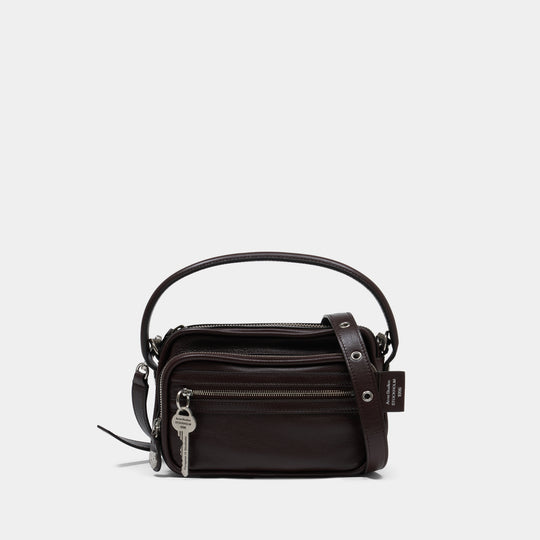 Sac À Main Camero Kit - Acne Studios - Cuir - Marron