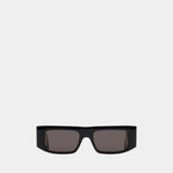 Lunettes De Soleil Vg0005s - Valentino - Acétate - Noir