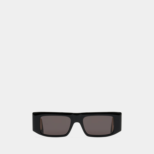Lunettes De Soleil Vg0005s - Valentino - Acétate - Noir