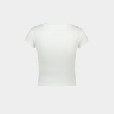 T-Shirt Baby Peru' - Vivienne Westwood - Viscose - Blanc