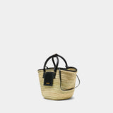 Le Panier Soli - Jacquemus - Raphia - Beige