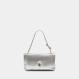 Cabas The Large Dual Shoulder - Marc Jacobs - Cuir - Argenté