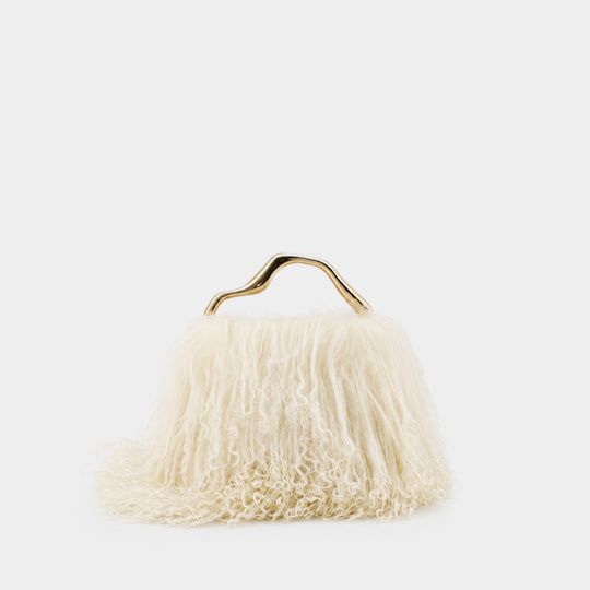Pochette The Backgammon - Cult Gaia - Fausse Fourrure - Ivoire
