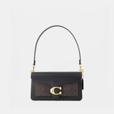 Sac Porté Épaule Signature Tabby 26 - Coach - Cuir - Noir