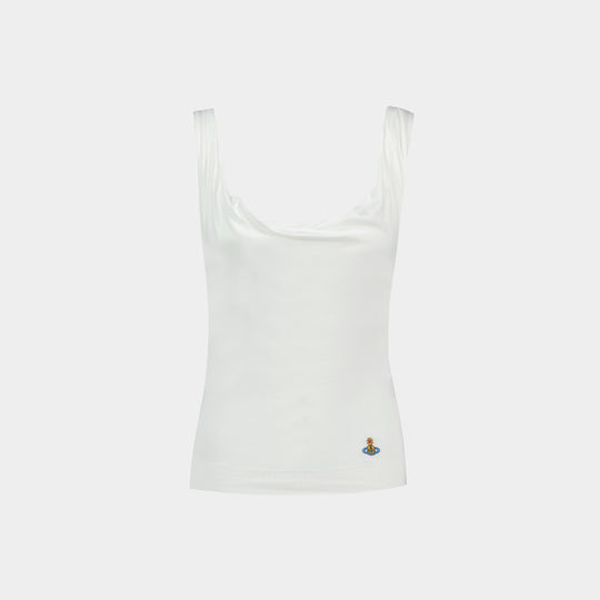 Top Anna - Vivienne Westwood - Viscose - Blanc