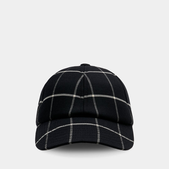 Casquette Checked Signature - Courreges - Coton - Multi