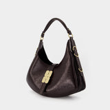 Sac À Main Kat Small - Ganni - Synthétique - Marron