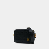 Sac À Bandoulière Ma Quad - Amiri - Cuir - Noir