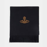 Écharpe 30x236 - Vivienne Westwood - Laine - Noir