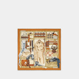 Carré En Soie Wardrobe - Burberry - Soie - Orange