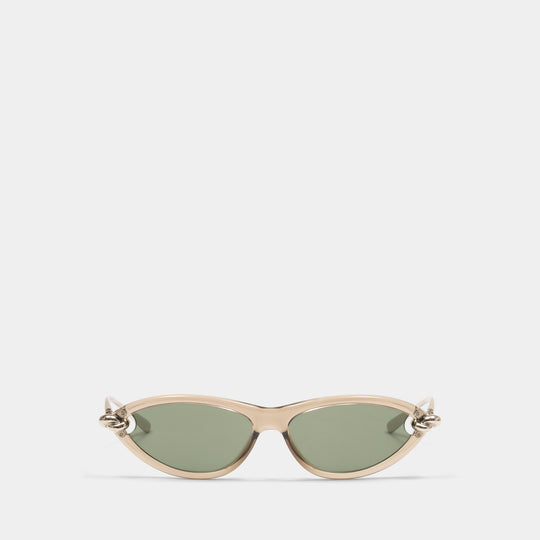 Lunettes De Soleil Bv1390s - Bottega Veneta - Synthétique - Beige