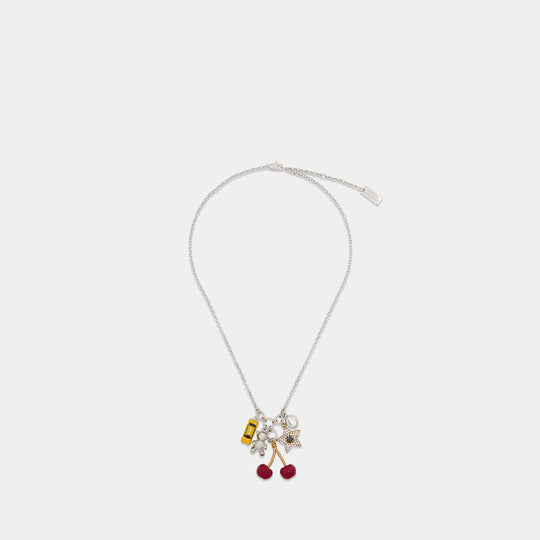 Collier Trinket Charm Cluster - Marc Jacobs - Laiton - Multi
