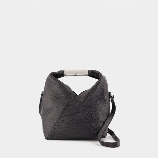 Sac À Main Japanese Small - MM6 Maison Margiela - Cuir - Noir
