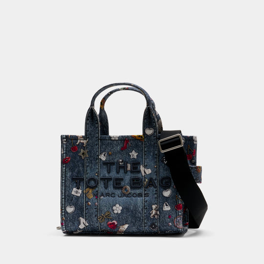 The Small Tote - Marc Jacobs - Coton - Bleu