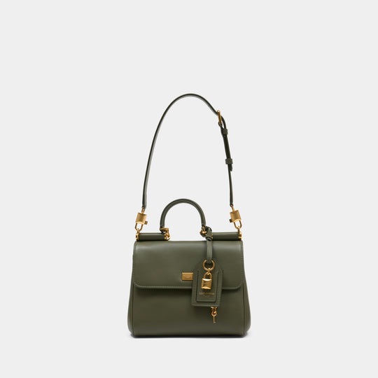 Sac À Main Vit.plonge Lux - Dolce&Gabbana - Cuir - Vert