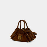 Sac The Small Satchel - Marc Jacobs - Cuir - Marron