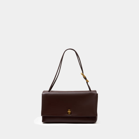 Cabas The Large Dual Shoulder - Marc Jacobs - Cuir - Marron