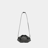 Pochette Manta - Alexander McQueen - Cuir - Noir