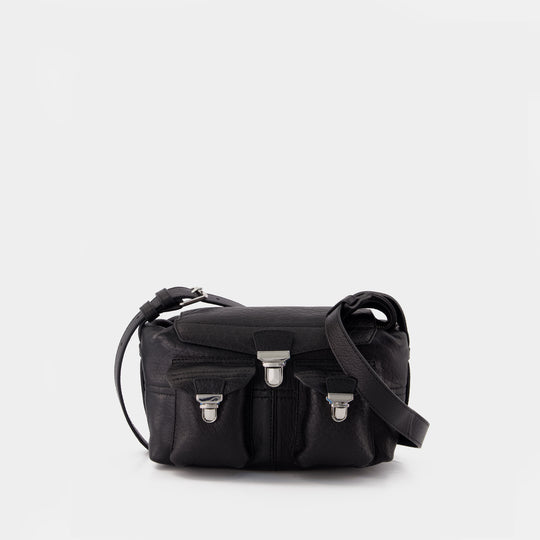 Sac À Bandoulière Mini Soft Gear - Lemaire - Cuir - Noir