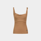Top Anna - Vivienne Westwood - Viscose - Marron