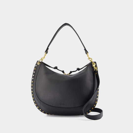 Sac Porté Épaule Oskan Soft L. - Isabel Marant - Cuir - Noir