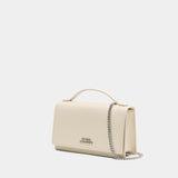 Sac À Bandoulière The Mirror Mini - Marc Jacobs - Cuir - Blanc